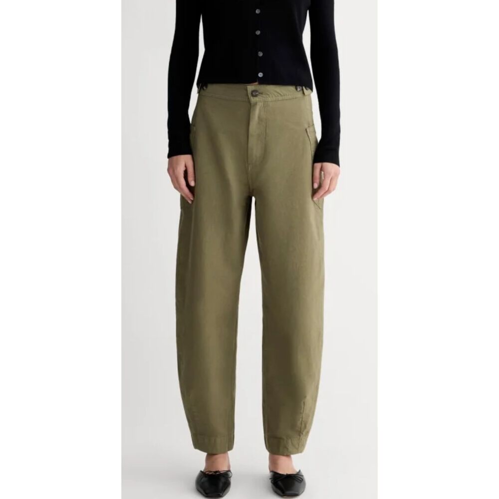 Everlane Fatigue Barrel Pant in Kalamata Sz.14 - Picture 1 of 4
